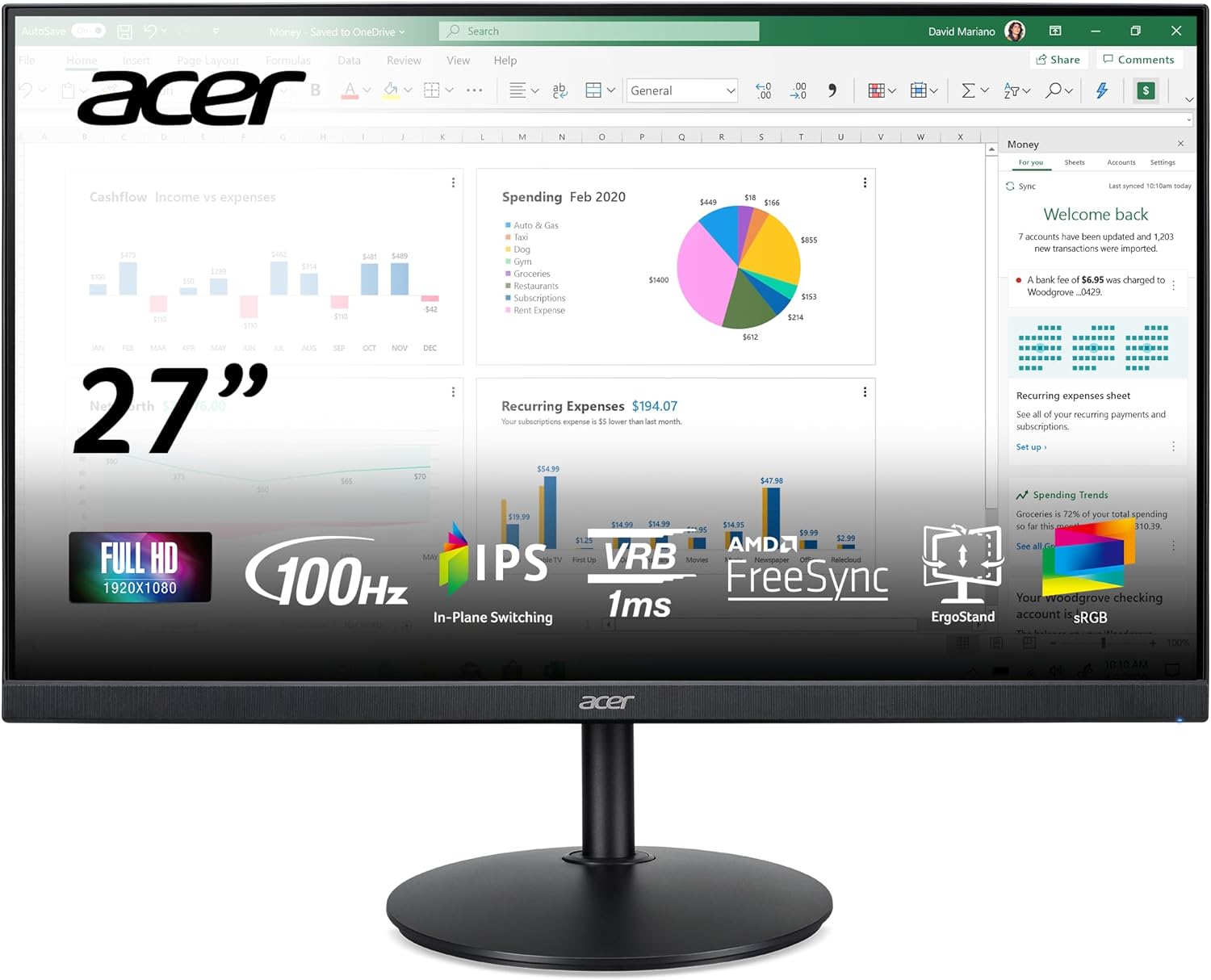 Acer CB272 Ebmiprx 27 吋