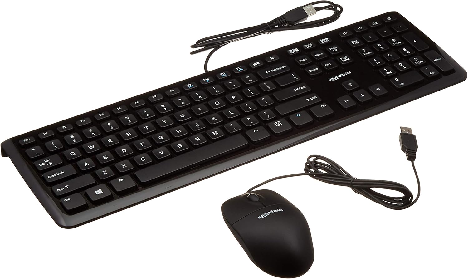 Amazon Basics USB 有線電腦鍵盤